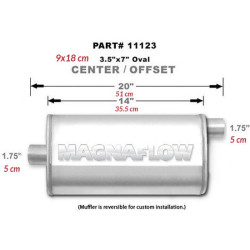 Tłumik MagnaFlow nr 11123