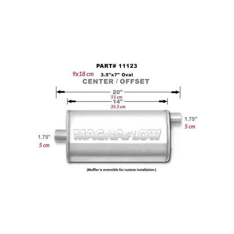Tłumik MagnaFlow nr 11123