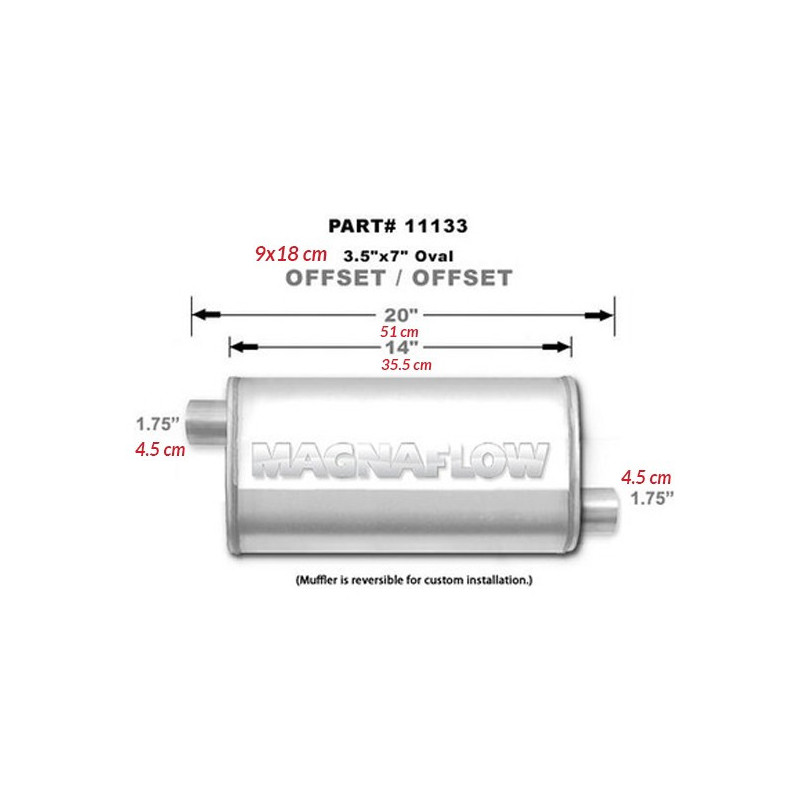 Tłumik MagnaFlow nr 11133