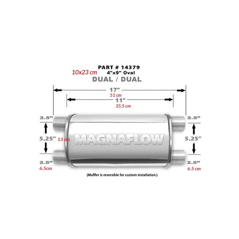 Tłumik MagnaFlow nr 14379