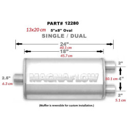 Tłumik MagnaFlow nr 12280