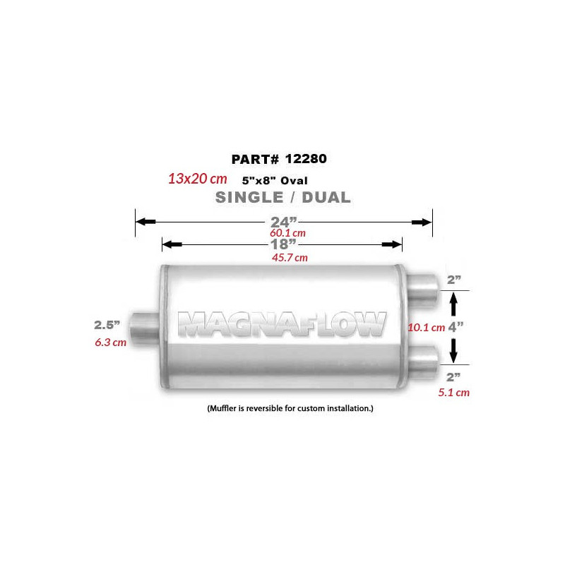 Tłumik MagnaFlow nr 12280