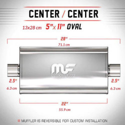 Tłumik MagnaFlow nr 14576