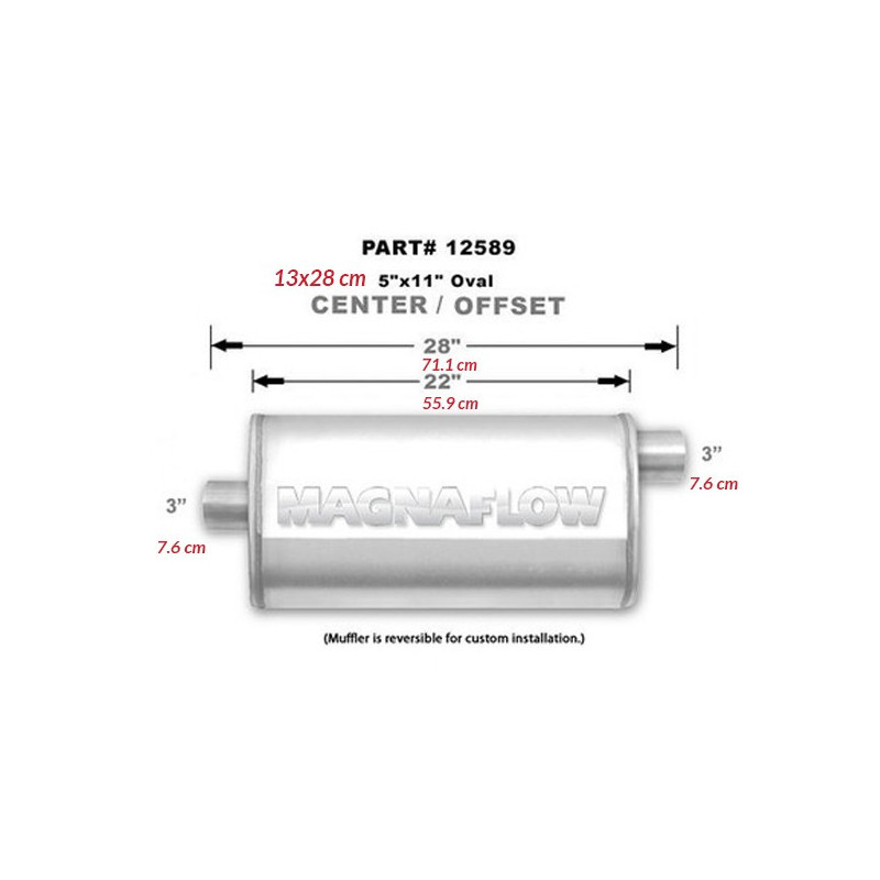 Tłumik MagnaFlow nr 14589