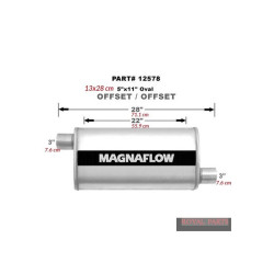 Tłumik MagnaFlow nr 12578