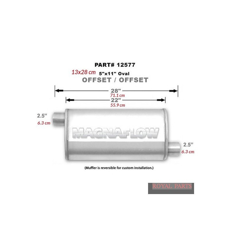 Tłumik MagnaFlow nr 14577