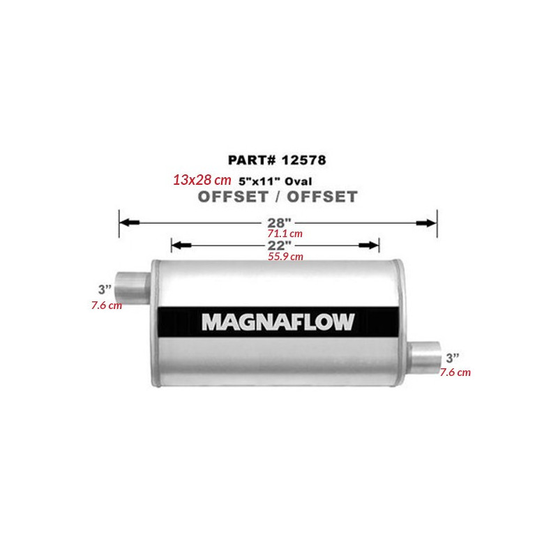 Tłumik MagnaFlow nr 14578