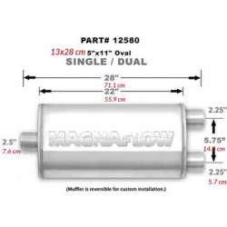 Tłumik MagnaFlow nr 12580