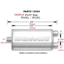 Tłumik MagnaFlow nr 12594