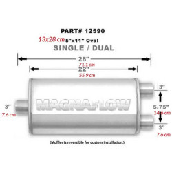 Tłumik MagnaFlow nr 14590