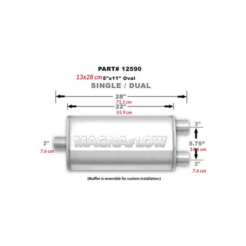 Tłumik MagnaFlow nr 14590