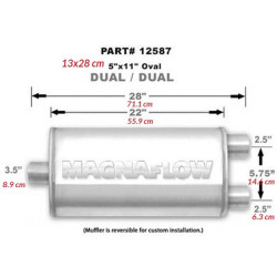 Tłumik MagnaFlow nr 14587