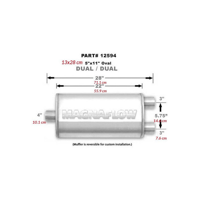 Tłumik MagnaFlow nr 14594