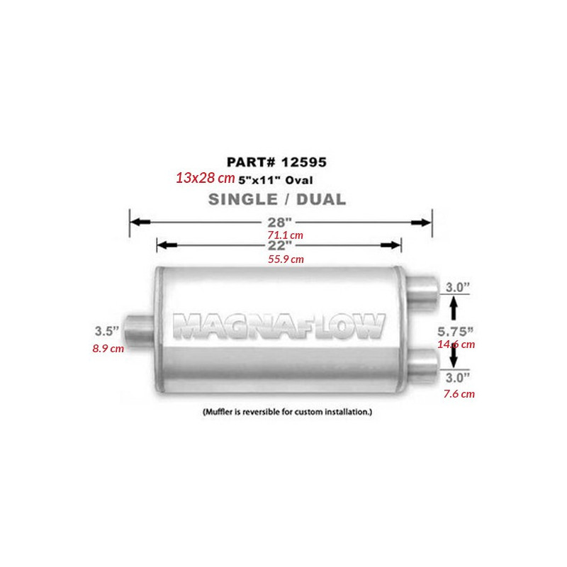 Tłumik MagnaFlow nr 14595