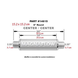 Tłumik MagnaFlow nr 14615