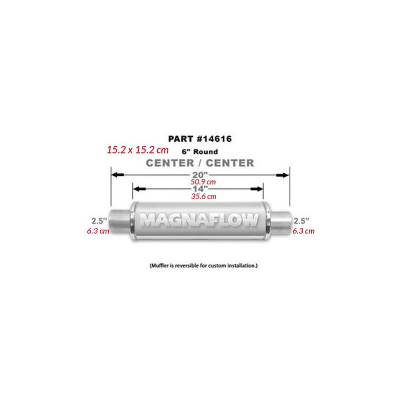 Tłumik MagnaFlow nr 14616