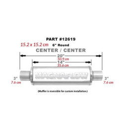 Tłumik MagnaFlow nr 12619