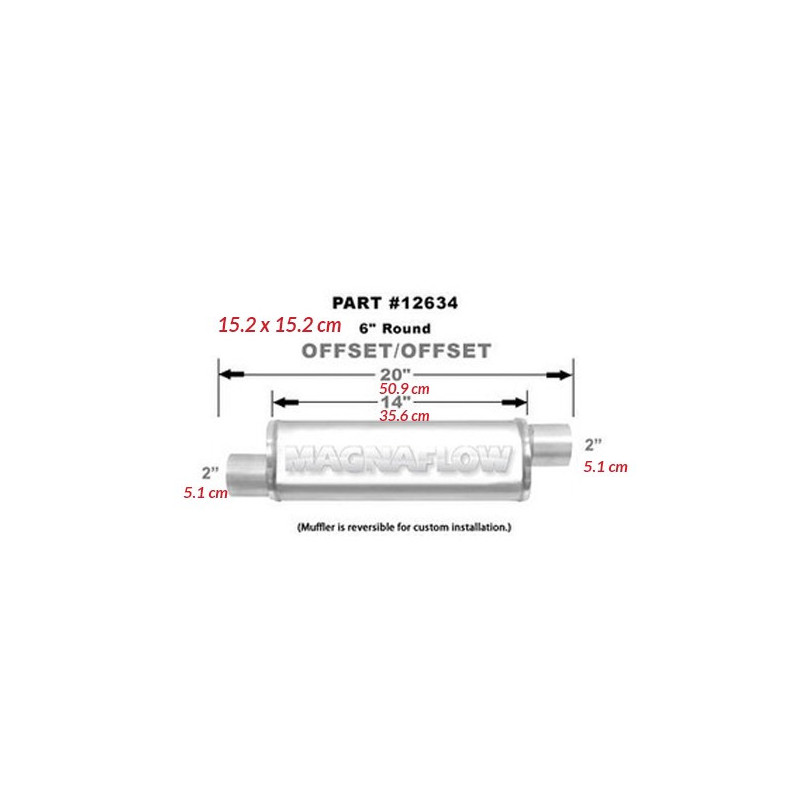 Tłumik MagnaFlow nr 12634