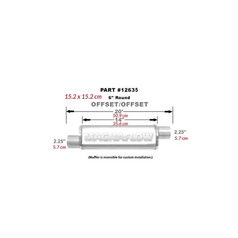 Tłumik MagnaFlow nr 12635