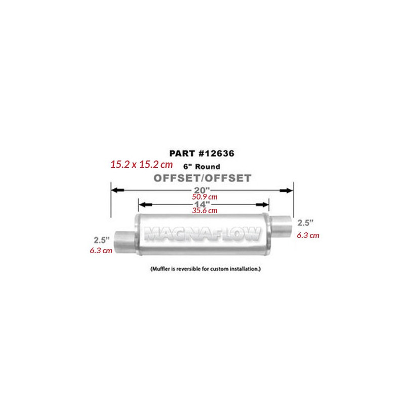 Tłumik MagnaFlow nr 12636