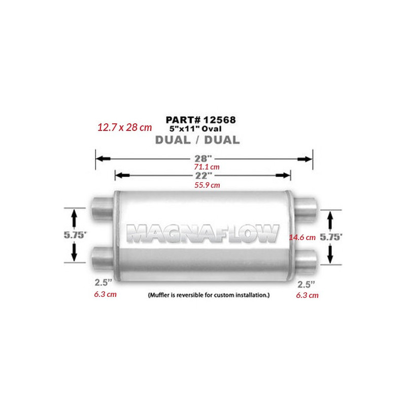 Tłumik MagnaFlow nr 14568