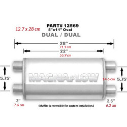Tłumik MagnaFlow nr 12569
