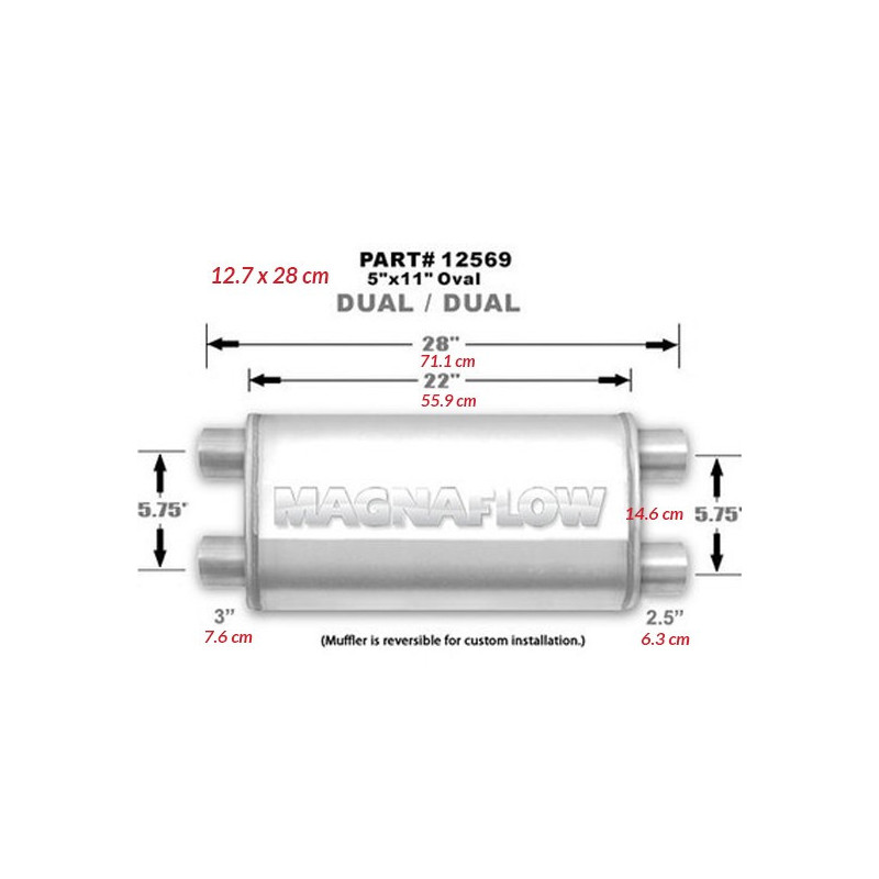Tłumik MagnaFlow nr 12569