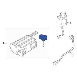 Zawór czujnik EVAP Dodge RAM, Durango , Charger, Journey, Jeep 4861959AD