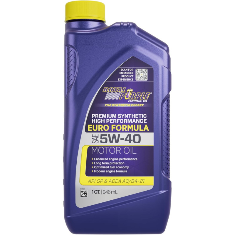 Olej Royal Purple 5W40 euro formula