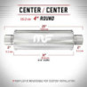Nierdzewny Tłumik MagnaFlow 10414 2"/2" 51mm / 51mm