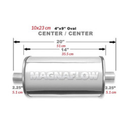 Tłumik MagnaFlow 14315 2.25" / 2.25" 57mm / 57mm