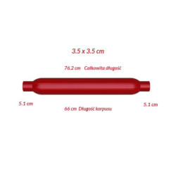 Nierdzewny Tłumik MagnaFlow  13144 2"/2" 51mm / 51mm 