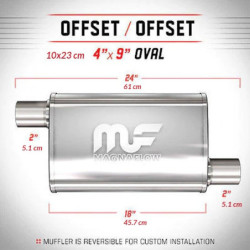 Nierdzewny Tłumik MagnaFlow 11264 2"/2"