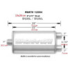 Nierdzewny Tłumik MagnaFlow 12594 4"/3" 101mm /76mm