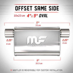 Tłumik MagnaFlow 11375 2.25" / 2.25" 57mm / 57mm