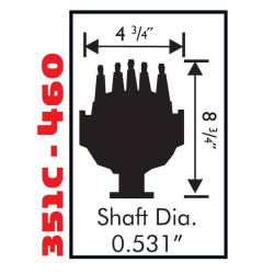 Aparat zapłonowy Ford 351c - 460 V8