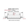 Nierdzewny Tłumik MagnaFlow  14774 5"/5" 127mm / 127mm