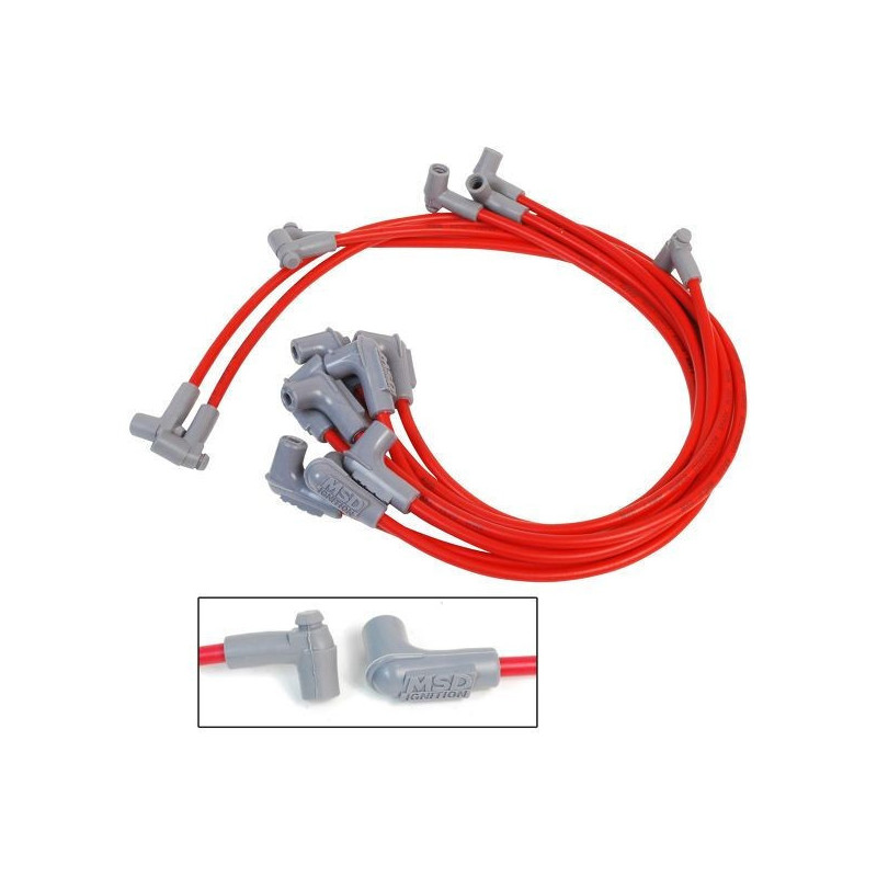 Przewody zapłonowe MSD 8,5mm do Chevrolet SBC