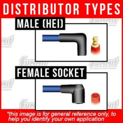 Przewody zapłonowe Chrysler 383-440, HEI