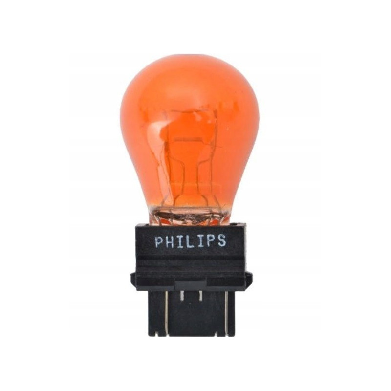 Żarówka pomarańczowa 3157NA dwuwłóknowa 27W/7