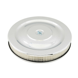 Niski filtr powietrza  chromowany  14"