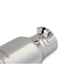 Końcówka Wydechu Flowmaster z stali nierdzewnej polerowana z zaciskiem