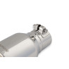 Końcówka Wydechu Flowmaster z stali nierdzewnej polerowana z zaciskiem